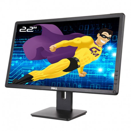 Ecran PC 21.5" DELL E2214Hb 02RK1Y 2RK1Y TFT TN VGA DVI VESA 1920x1080 16:9 Wide