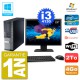 PC Dell 9020 SFF Ecran 22" Intel i3-4130 RAM 4Go Disque 2To Graveur DVD Wifi W7