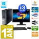 PC Dell 9020 SFF Ecran 27" Intel i3-4130 RAM 4Go Disque 500Go Graveur DVD Wifi W7