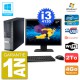PC Dell 9020 SFF Ecran 27" Intel i3-4130 RAM 4Go Disque 2To Graveur DVD Wifi W7