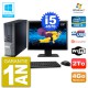 PC Dell 9020 SFF Ecran 22" Intel i5-4570 RAM 4Go Disque 2To Graveur DVD Wifi W7