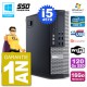 PC Dell 9020 SFF Intel i5-4570 RAM 16Go SSD 120Go Graveur DVD Wifi W7