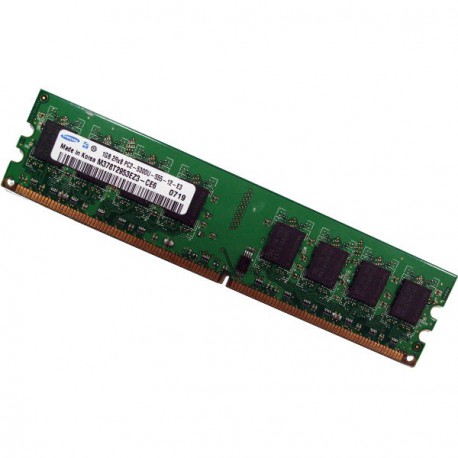 1Go Ram Barrette Mémoire SAMSUNG DDR2 PC2-5300U 667Mhz M378T2953EZ3-CE6 CL5