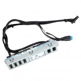 Front Panel I/O Dell 05F85N 5F85N Optiplex 7020 9020 MT 4x USB Audio IN/OUT