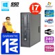 PC HP EliteDesk 800 G1 SFF i7-4790 RAM 16Go SSD 240Go Graveur DVD Wifi W7
