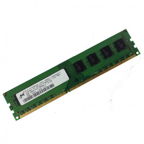 Ram Barrette Mémoire MICRON 2Go DDR3 PC3-10600U 1333Mhz MT8JTF25664AZ-1G4M1 CL9