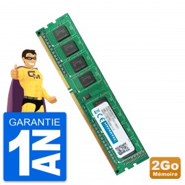 2Go RAM DDR3 PC3-12800U HYPERTEC B4U35AA-HY 1039968 DIMM 1600Mhz PC