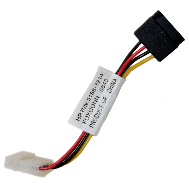 Câble Slim-SATA 2-en-1 avec alimentation Molex (pour lecteur