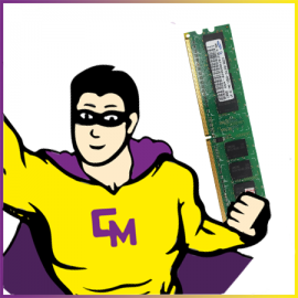 512Mb RAM DDR2 PC2-4200U Samsung M378T6553BZ0-KD5 DIMM PC Bureau