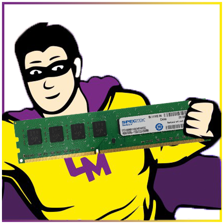 4Go RAM SPECTEK ST51264BA1339.M16FED DDR3 PC3-10600 DIMM 1333Mhz 2Rx8