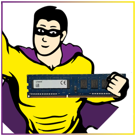 4Go RAM DDR3L PC3L-12800U Kingston 9995402-143.A00G DIMM 1600Mhz 1Rx8 PC Bureau