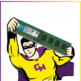 4Go RAM PC Crucial CT51264BA160BJ.C8FPR DDR3 PC3-12800U 1Rx8 240-PIN 1600Mhz