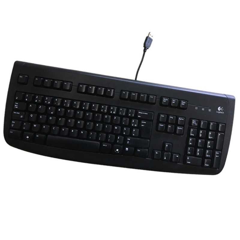 Clavier Usb Pc Azerty Logitech Deluxe 250 Y Ut76 0 0002 Noir Monsieurcyberman