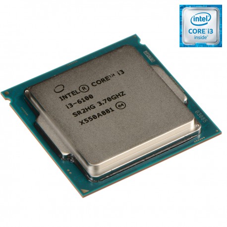 Processeur CPU Intel Core i3-6100 3.70Ghz SR2HG FCLGA1151 3Mo 8GT/s