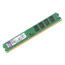 Ram Barrette Mémoire KINGSTON 2Go DDR3 PC3-10600U KVR1333D3N9/2G Low Profile
