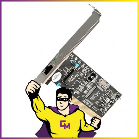 Carte Réseau StarTech ST1000BT32 NP-R05-2120-00-0361 PCI-e RJ-45