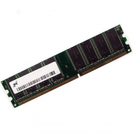 Ram Barrette Memoire MICRON MT8VDDT6464AG-335C1 512Mo DDR1 PC-2700U 333Mhz CL3