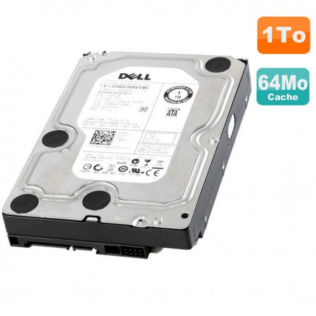 Disque Dur 1To SATA 3.5" DELL WD1003FBYX-18Y7B0 0V8FCR 7200RPM 64Mo