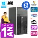 PC HP 6300 MT Intel Core I3-2120 RAM 16Go SSD 120Go Graveur DVD Wifi W7