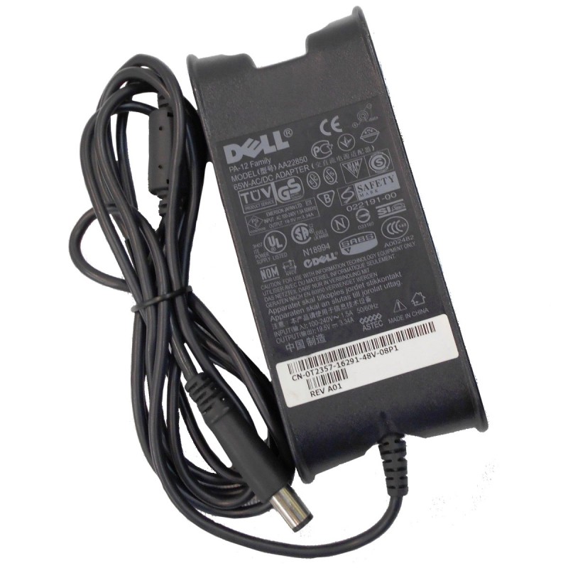 Chargeur DELL PA-12 AA22850 0U7088 05U092 0T2357 022191-00 PC Portable