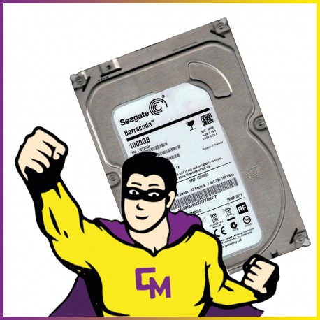 Disque Dur 1To SATA 3.5" Seagate Barracuda ST1000DM003 9YN162-541 CC62 0B58195