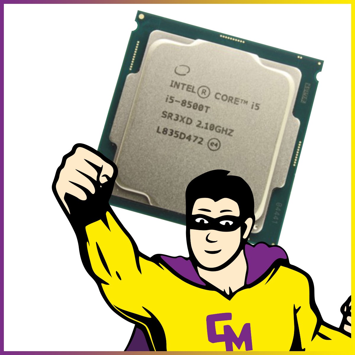 Processeur CPU Intel I5-8500T SR3XD 2.10Ghz FCLGA1151 Six Core