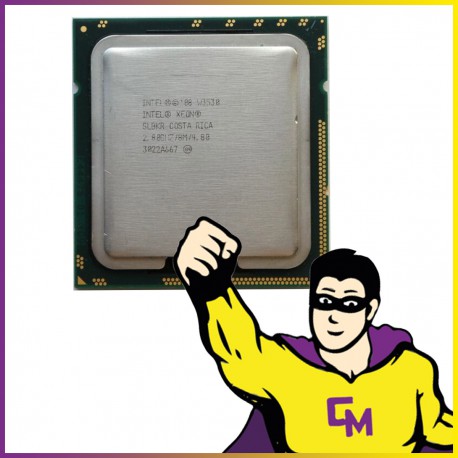 Processeur CPU Intel Xeon W3530 SLBKR 2.80Ghz LGA1366 Quad-Core Bloomfield
