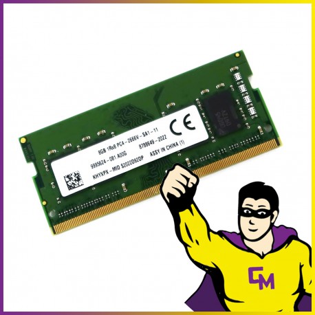 8Go RAM DDR4 PC4-21300 Kingston KHYXPX-MID 9995624-081.A00G SODIMM PC Portable