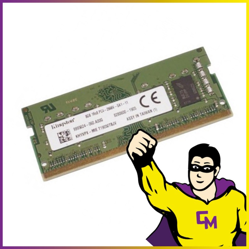 8Go RAM Kingston KHYXPX-MIE 9995624-060.A00G SODIMM DDR4 PC4-21300 PC  Portable - MonsieurCyberMan