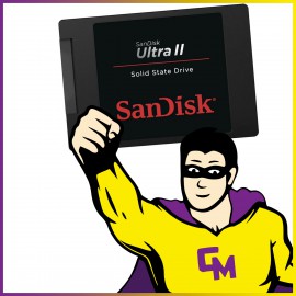 SSD 120Go 2.5" SanDisk Ultra II SDSSDHII-120G SATA III 6Gbps
