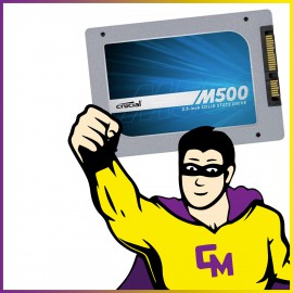 SSD 120Go 2.5" Crucial M500 CT120M500SSD1 SATA III 6Gbps