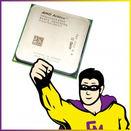 Processeur CPU AMD Athlon 64 X2 4450B ADH445BIAA5D0 2.30Ghz Socket AM2