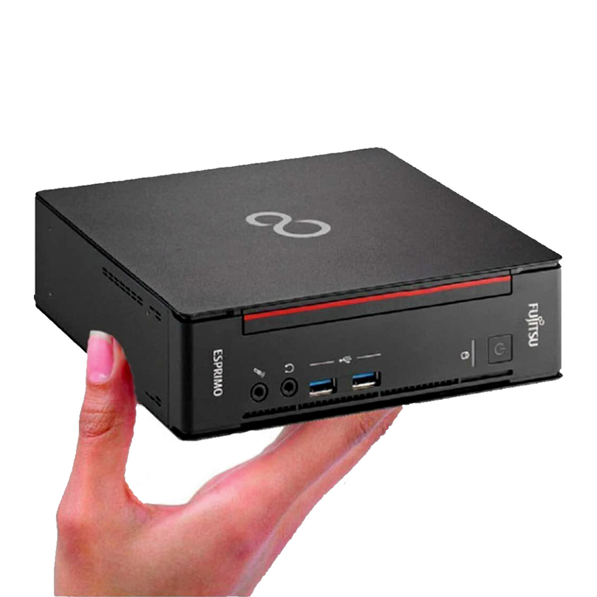 Fujitsu Esprimo Q556 - mini asztali számítógép - Intel Core i3-7100T