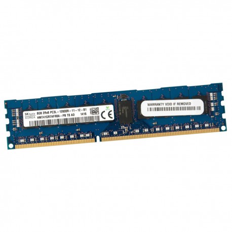 8Go RAM Serveur HYNIX HMT41GR7AFR8A-PB DDR3 PC3L-12800R ECC Reg 2Rx8 1.35v
