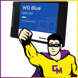 SSD 250Go 2.5" Western Digital Blue 3D Nand WDS250G0B0A-00SM50 SATA III 6 Gbps