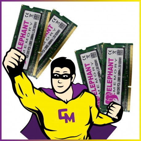 8Go RAM Elephant Memory DDR3 PC3L-12800U 1600Mhz 1.35v UDIMM NEUF