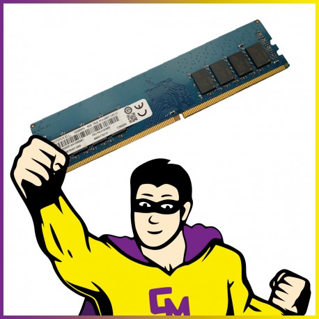 8Go RAM DDR4 Ramaxel RMUA5110MB78HAF-2400 01AG805 PC4-19200 DIMM 2400 Mhz Pc