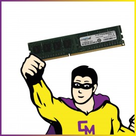 8Go RAM Crucial CT102464BA160B.C16FER DIMM DDR3 PC3-12800U 1600Mhz 240-Pin CL11
