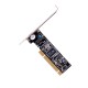 Carte Réseau Vivanco 23412 PN208100CX2A 1xRJ45 10/100 Mbps PCI High Profile