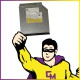 Lecteur CD-ROM SLIM PC Portable IDE COMPAQ CRN-8245B 217396-630 24x Format SFF