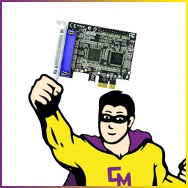 Carte StarTech PEX1PLP Port Parallele DB-25 PCI-e High Profile IE-X06-6110