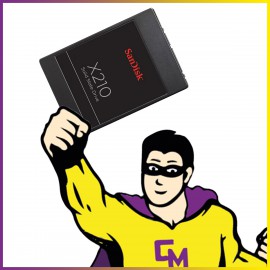 SSD 256Go 2.5" Sandisk X210 SD6SB2M-256-1022I SATA III 6 Gbps