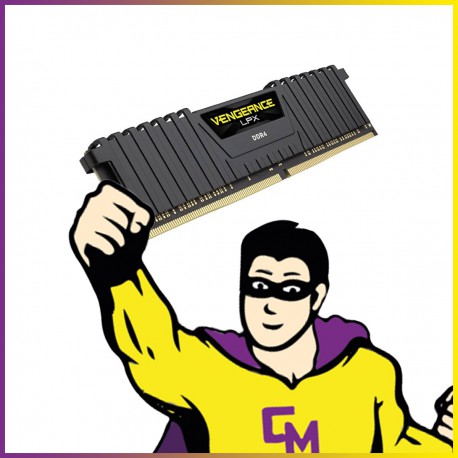 16Go RAM DDR4 Corsair VENGEANCE CMK32GX4M2E3200C16 DIMM PC4-25600 3200Mhz CL16