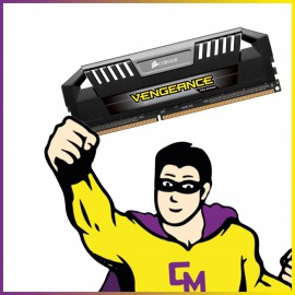 4Go RAM DDR3 Corsair VENGEANCE PRO CMY8GX3M2A1600C9 DIMM PC3-12800U 1600Mhz CL9