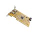 Carte Adaptateur PCI 2x Firewire IEEE 1394 HP 515182-001 354614-008 Low Profile