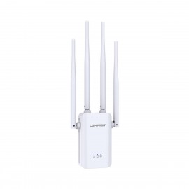 Répéteur Wifi COMFAST CF-WR304S 300Mbps 2.4Ghz 300m² RJ45 4 Antennes