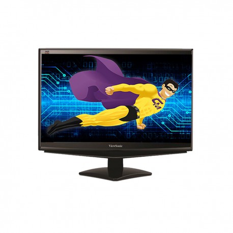 Ecran PC 19" ViewSonic VA1948m-LED 1440x900 LCD 16/10 5ms DVI-D VGA