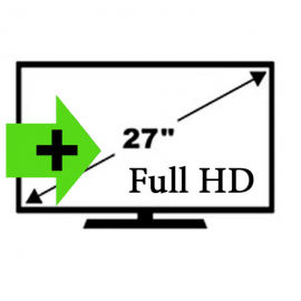OPTION : Ecran 27" Full HD 1920x1080