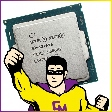 Processeur CPU Intel Xeon E3-1270V5 SR2LF 3.60Ghz FCLGA1151 Quad Core