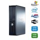 PC DELL Optiplex 760 DT Intel Dual Core E5200 2,5Ghz 4Go DDR2 2 To WIFI XP Pro